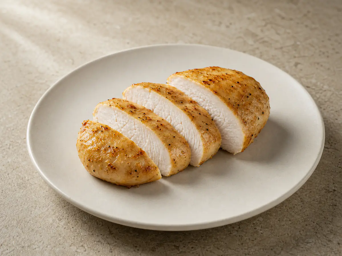 Air-fried Chicken Breast with a naturally browned surface.